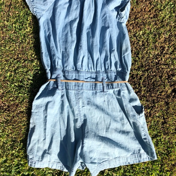 Guess Adorable denim jump suit size 16 girl - Picture 4 of 6